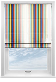 The British Stripe Co. Catherine, Bristol No.1 - Roman Blind